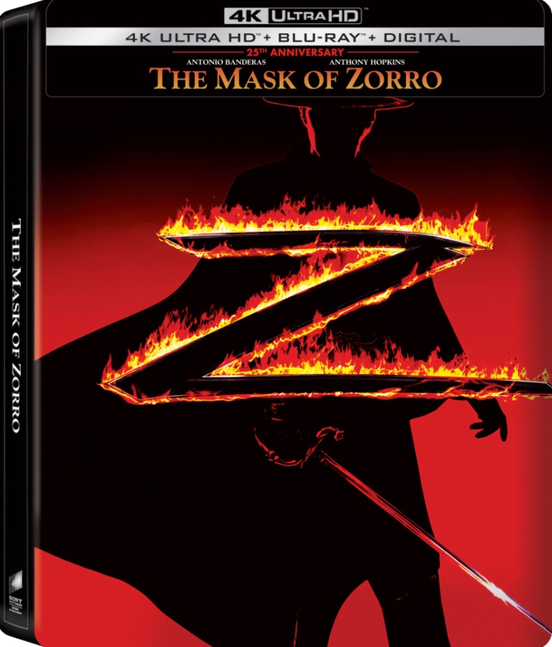 The Mask of Zorro 25th Anniversary Steelbook (4K/Blu-ray)