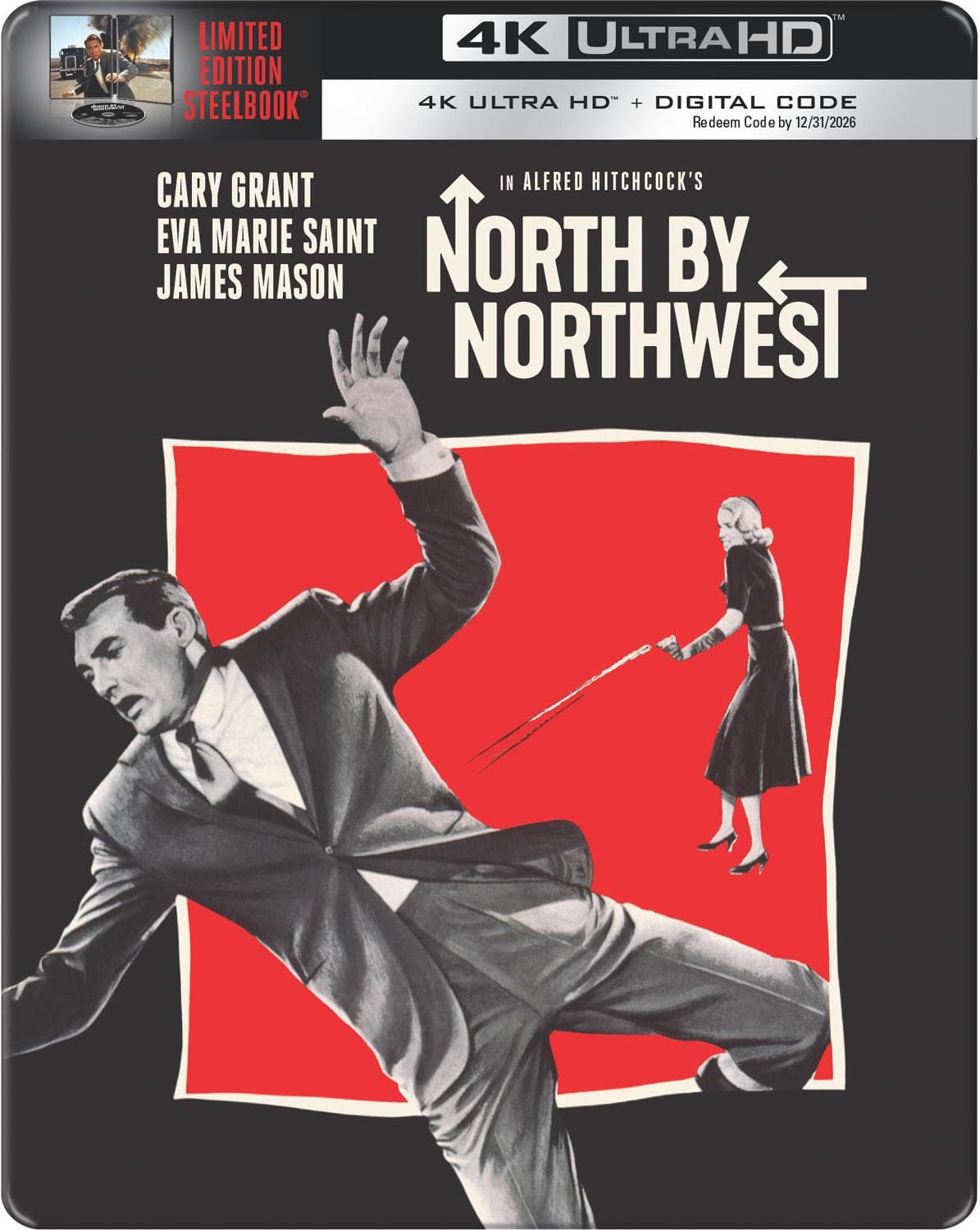 North By Northwest Steelbook (4K Ultra HD)
