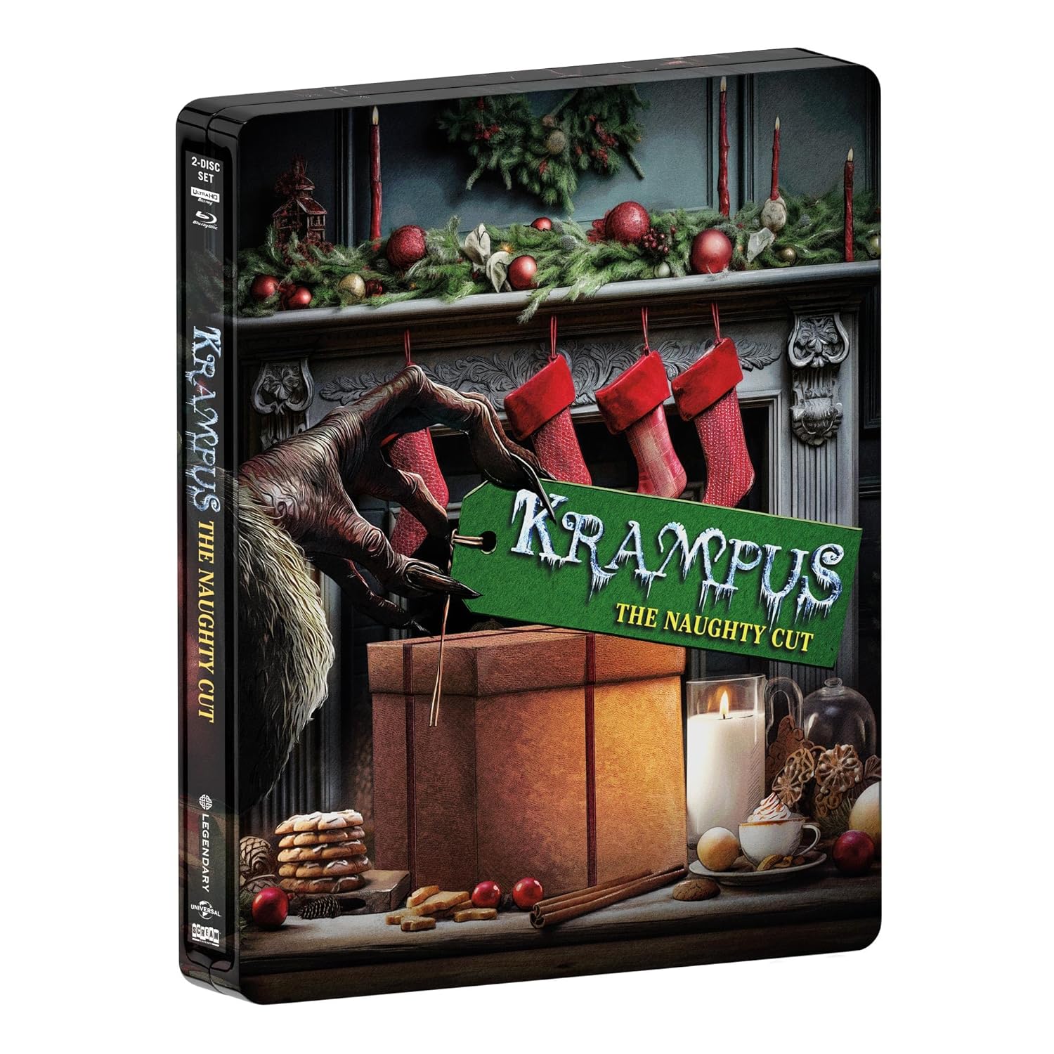 Krampus – The Naughty Cut Limited Edition Steelbook (4K, Blu-ray)