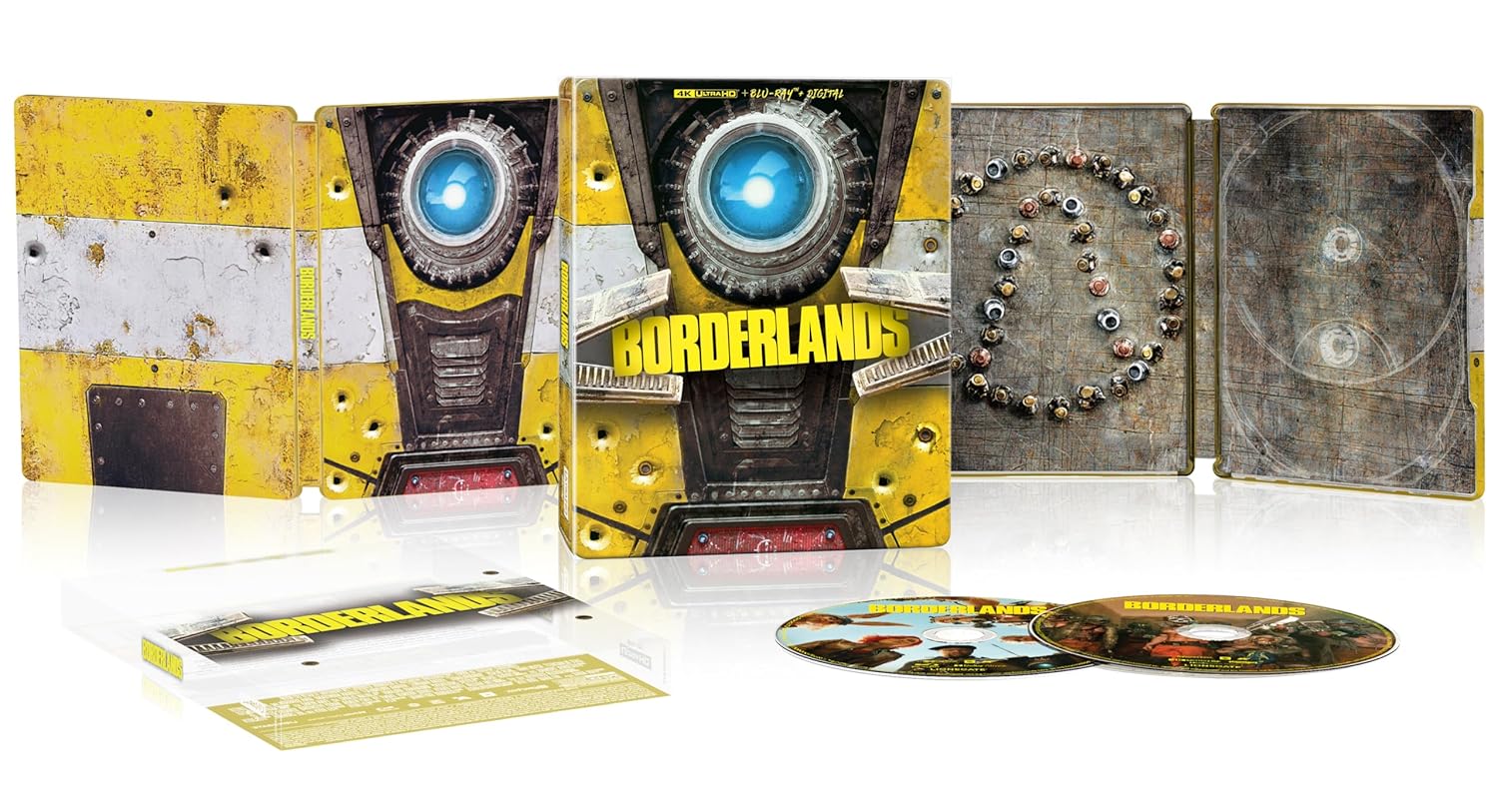 Borderlands Steelbook (4k, Blu-ray)