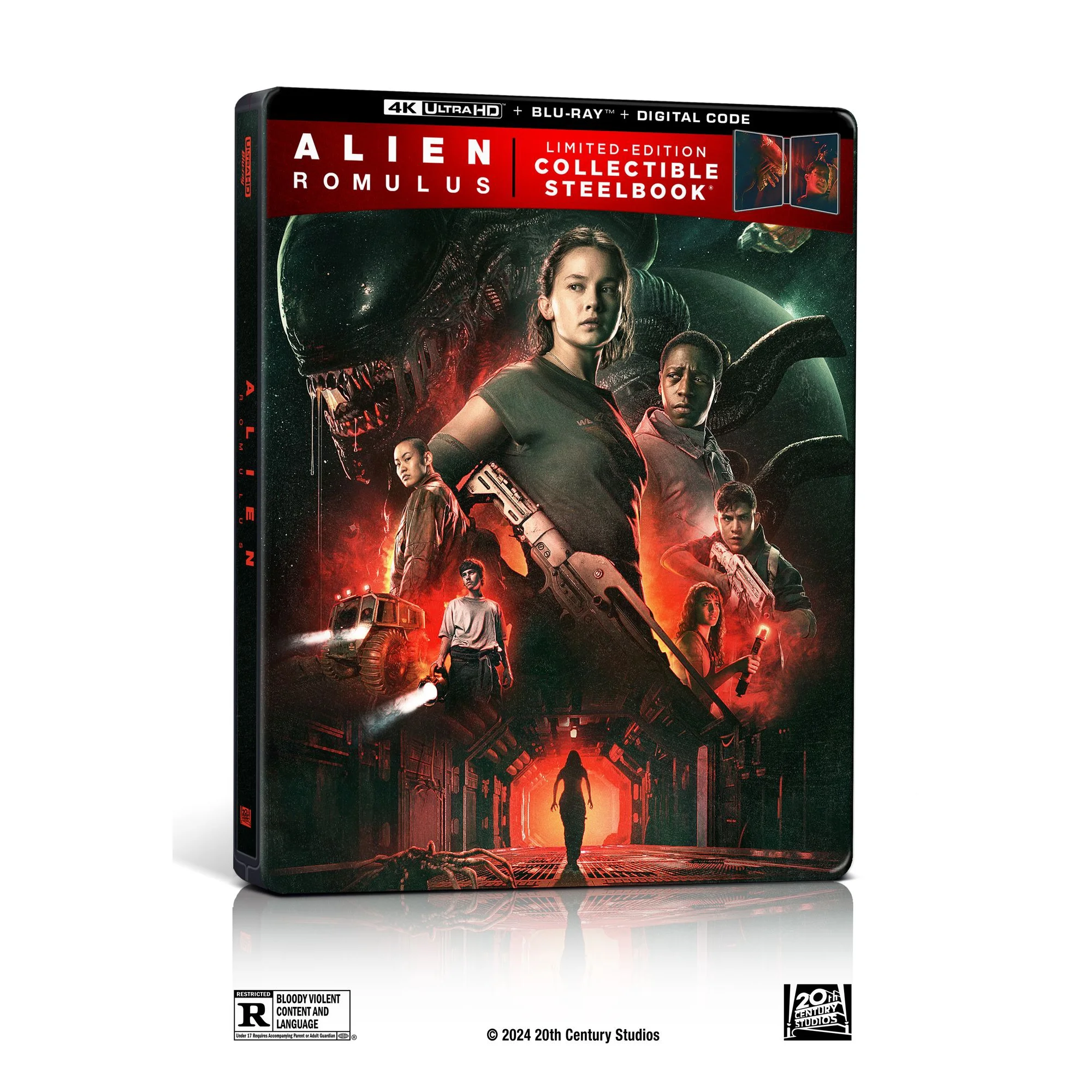 Alien Romulus Steelbook (4k, Blu-ray)