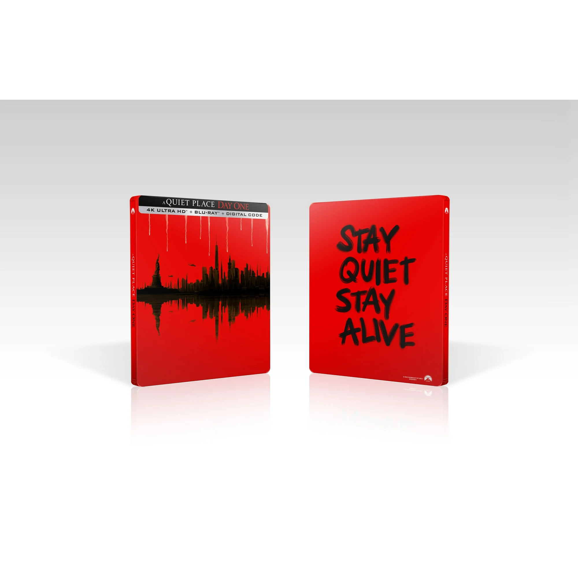 A Quiet Place: Day One Steelbook (4k, Blu-ray)