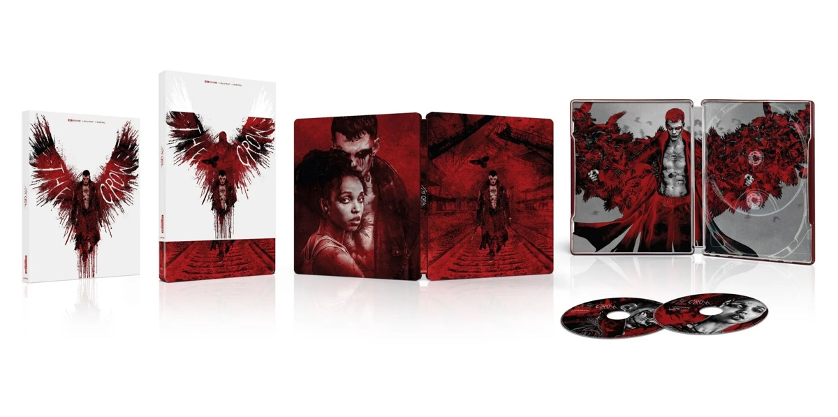 The Crow (2024) Steelbook (4k, Blu-ray)