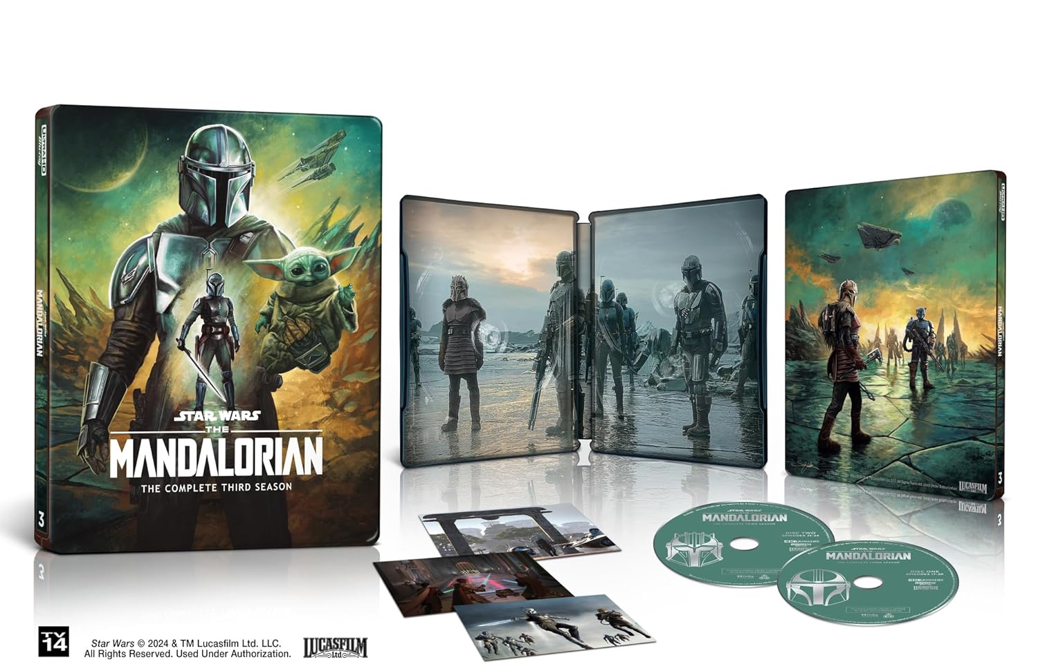 Mandalorian: Season 3 Steelbook (4K Ultra HD)