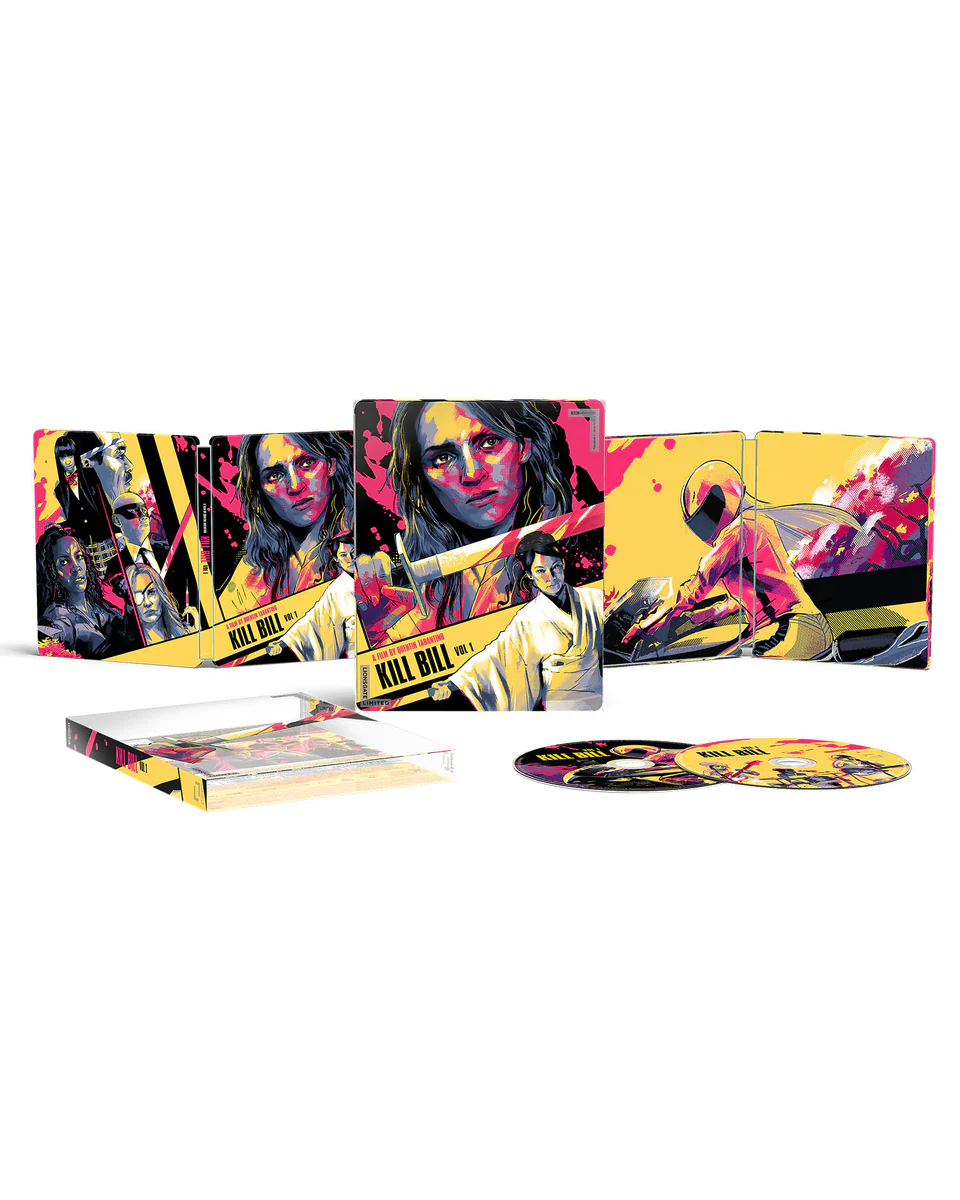 Kill Bill Vol. 1 Steelbook (4k, Blu-ray)