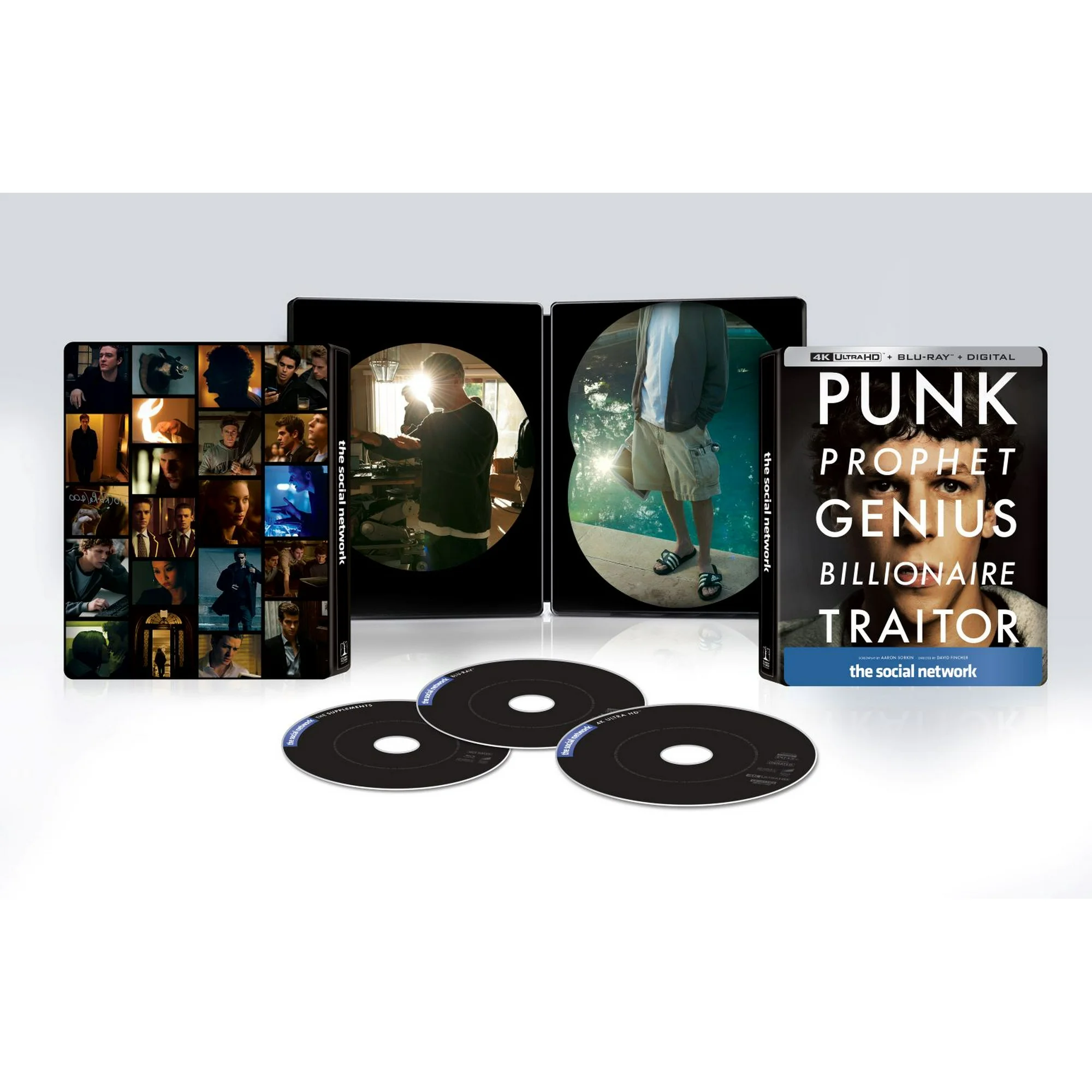 The Social Network Steelbook (4k, Blu-ray)