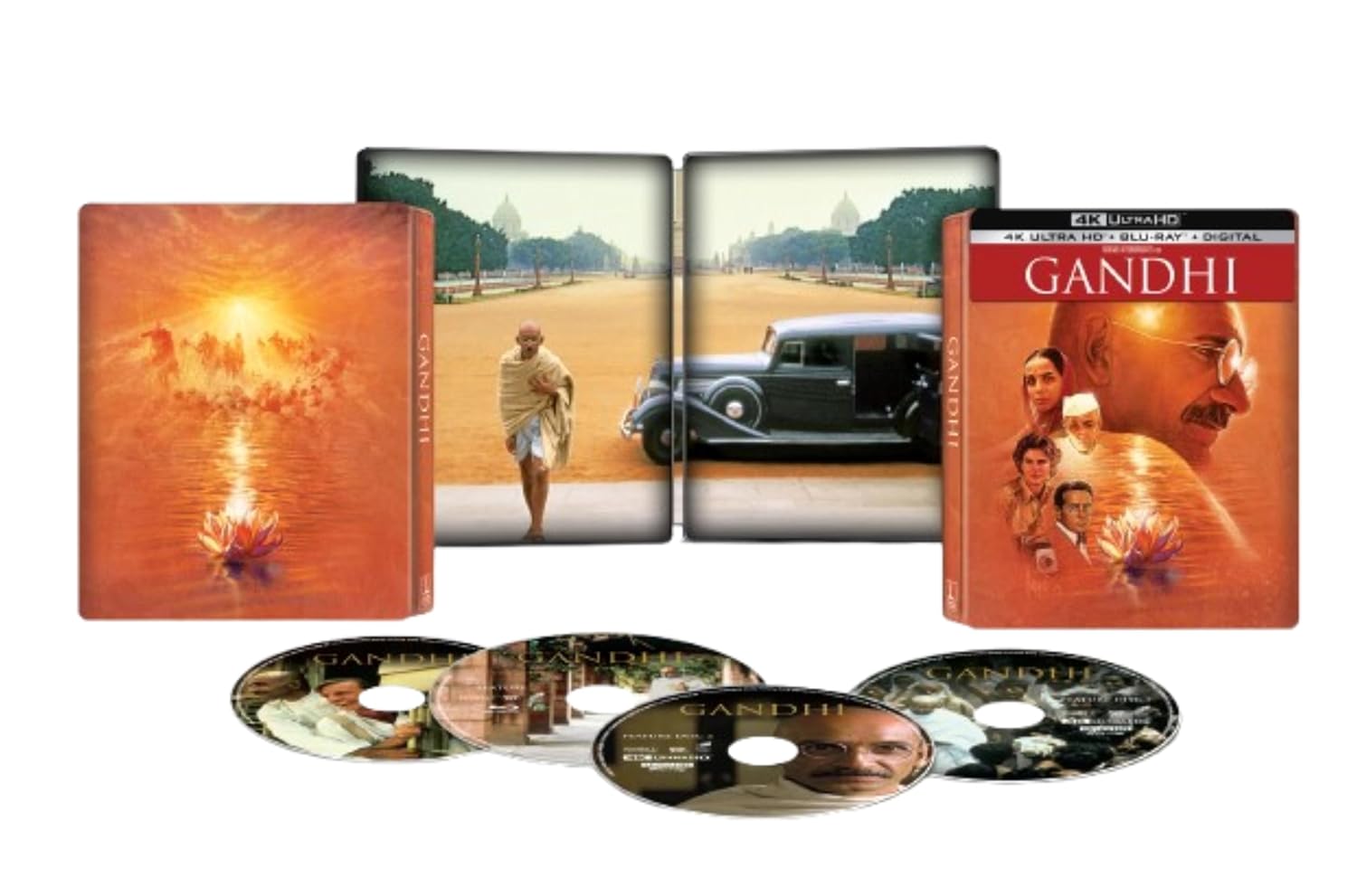 Gandhi Steelbook (4k, Blu-ray)