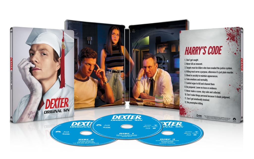 Dexter: Original Sin Steelbook (Blu-ray)
