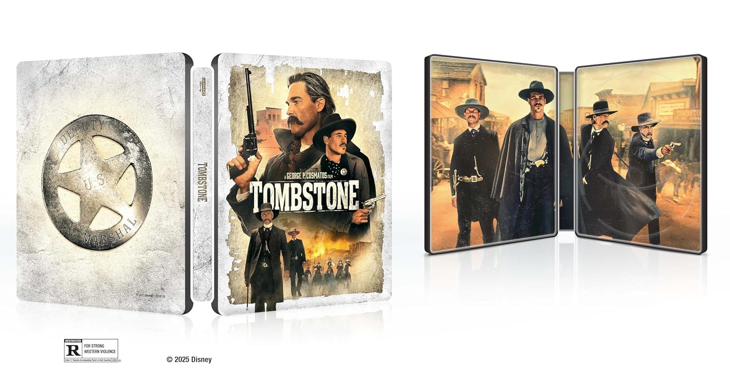 Tombstone Steelbook (4k, Blu-ray)