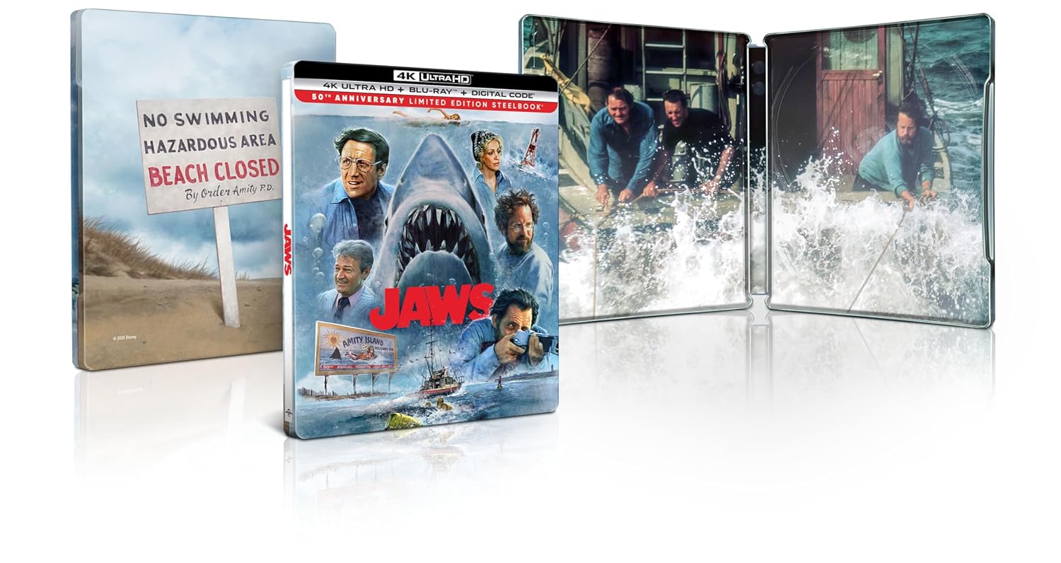 Jaws Steelbook (4k, Blu-ray)